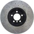 Picture of StopTech BMW 12-15 335i - 2014 428i - 2015 235i-228i Front Right Slotted & Drilled Sport Brake Rotor