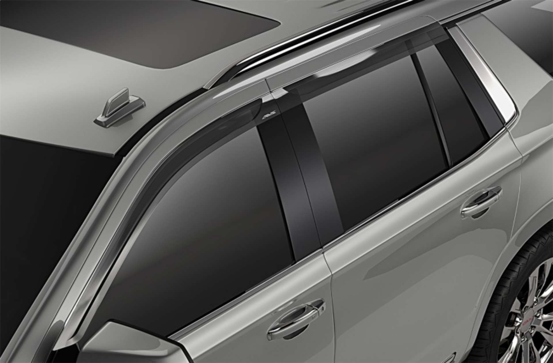 Picture of AVS 15-21 Jeep Renegade Ventvisor Low Profile Deflectors 4pc - Smoke