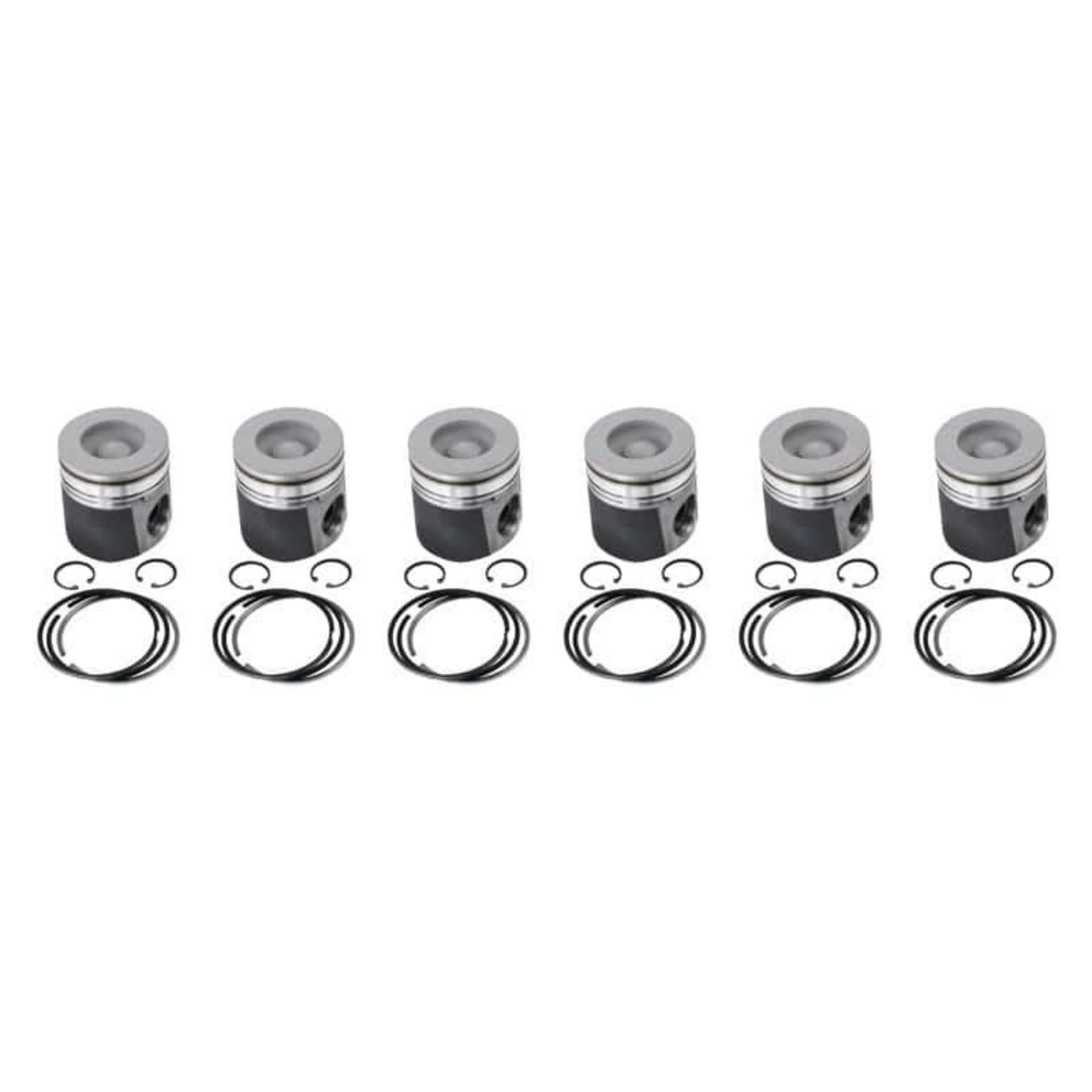 Picture of Industrial Injection 94-98 Dodge 12V Mahle Piston Standard Size w- Rings - Wristpins - Clips