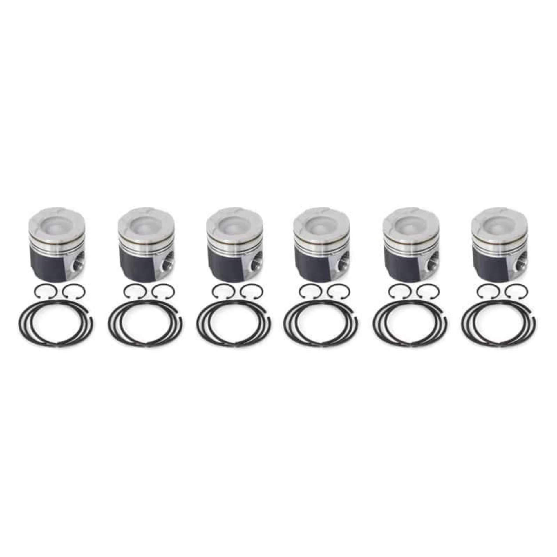 Picture of Industrial Injection 98-5-02 Dodge 24V Mahle Piston Standard Size w- Rings - Wristpins - Clips