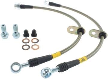 Picture of StopTech 06-12 Mitsubishi Eclipse Stainless Steel Rear Brake Lines