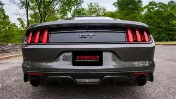 Picture of Corsa 2015-2017 Ford Mustang GT 5-0 3in Axle Back Exhaust Black Dual Tips Touring