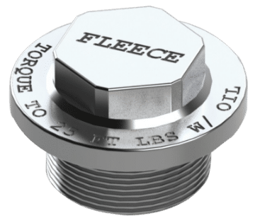 Picture of Fleece Performance 01-13 GM Duramax 6-6L Duramax Turbo Thermostat Delete Plug