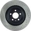 Picture of StopTech 12 Audi A6 Quattro-11-12 A7 Quattro-13 Q5-7-11-13 S4-12 S5 Rear Left Drilled Cryo Rotor