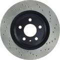 Picture of StopTech 12 Audi A6 Quattro-11-12 A7 Quattro-13 Q5-7-11-13 S4-12 S5 Rear Left Drilled Cryo Rotor