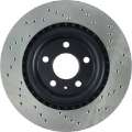 Picture of StopTech 12 Audi A6 Quattro-11-12 A7 Quattro-13 Q5-7-11-13 S4-12 S5 Rear Right Drilled Cryo Rotor