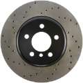 Picture of StopTech 11-13 BMW 550i Rear Right Drilled Sport Brake Rotor