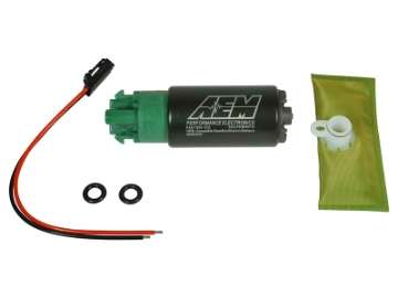 Picture of AEM 340LPH 65mm Fuel Pump Kit w- Mounting Hooks - Ethanol Compatible