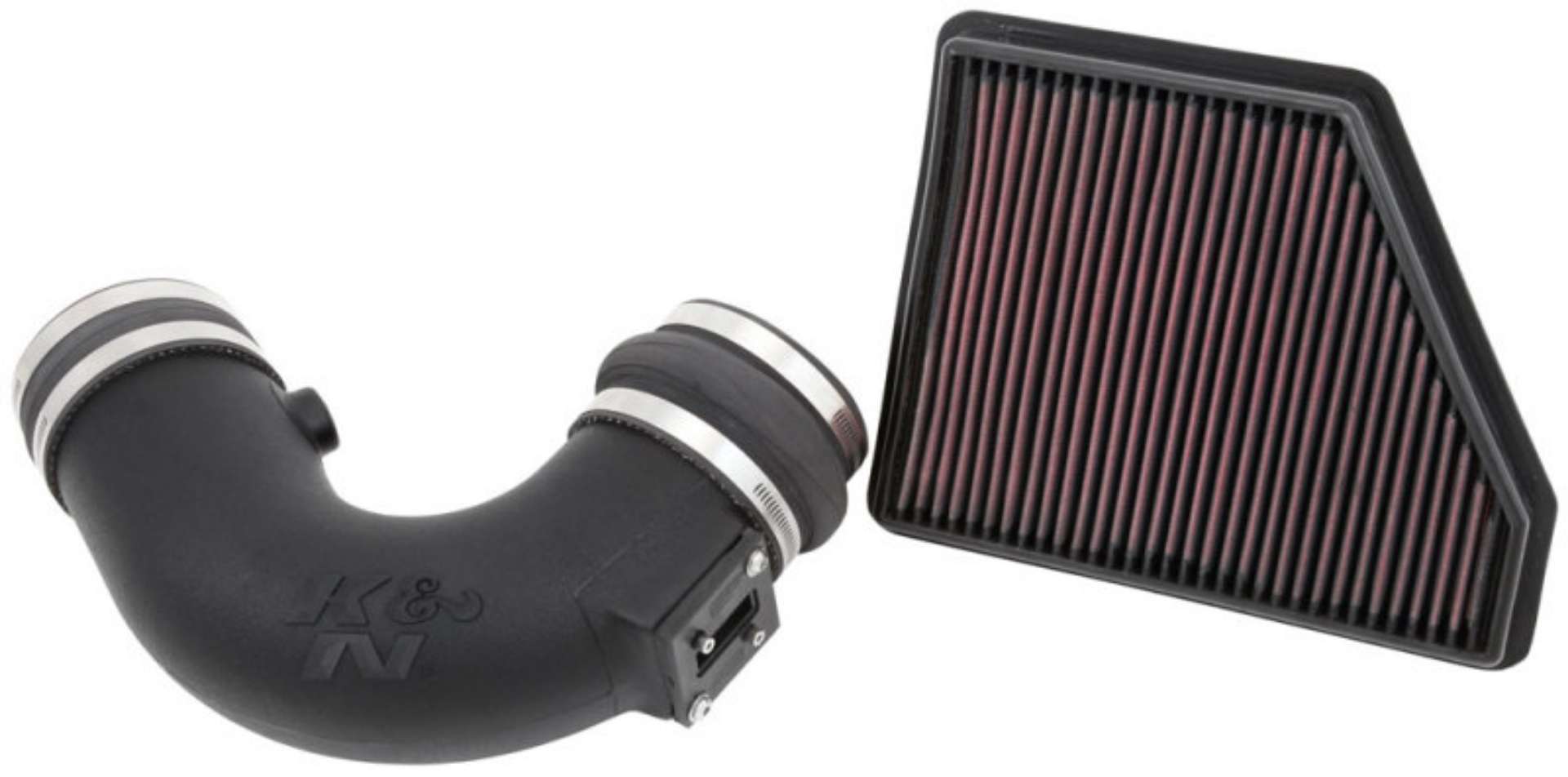 Picture of K&N FIPK 10-14 Chevy Camaro V8 6-2L Performance Intake Kit