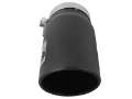 Picture of aFe Diesel Exhaust Tip Bolt On Black 5in Inlet x 6in Outlet x 12in Long