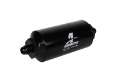 Picture of Aeromotive In-Line Filter - AN-6 Male 10 Micron Fabric Element Bright Dip Black Finish