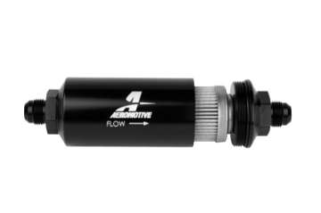 Picture of Aeromotive In-Line Filter - AN -08 Male 100 Micron Stainless Steel Element