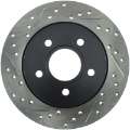 Picture of StopTech 12-15 Ford Focus w- Rear Disc Brakes Rear Right Slotted & Drilled Rotor