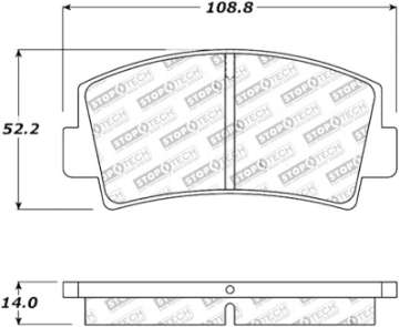 Picture of StopTech Street Touring Brake Pads