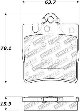 Picture of StopTech Street Touring Brake Pads