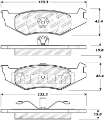 Picture of StopTech Street Touring Brake Pads