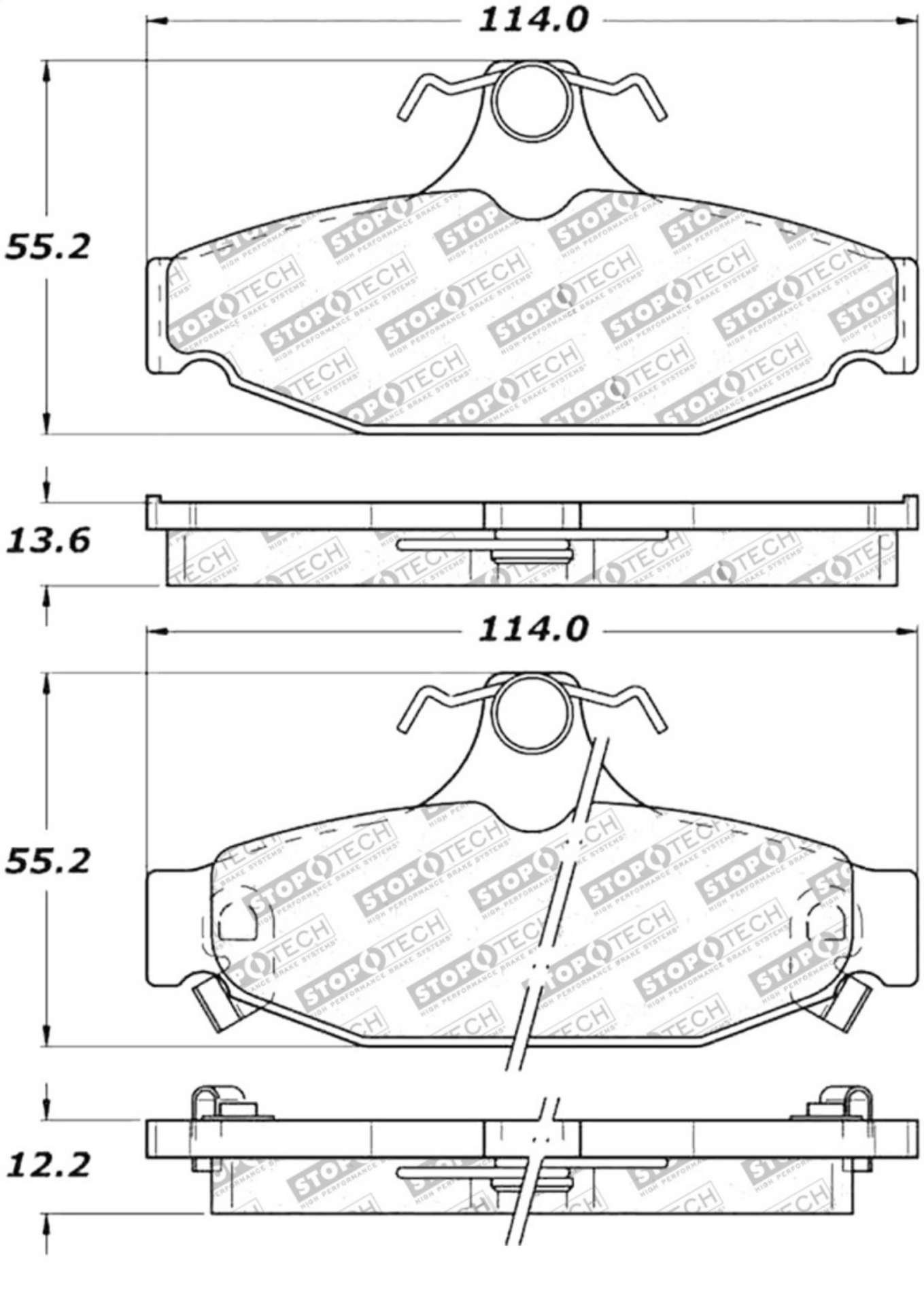 Picture of StopTech Street Touring Brake Pads