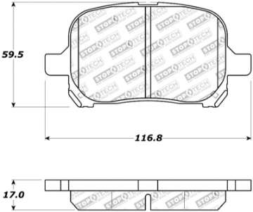 Picture of StopTech Street Touring Brake Pads