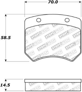 Picture of StopTech Street Touring Brake Pads