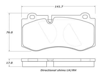 Picture of StopTech Street Touring Brake Pads