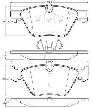 Picture of StopTech Street Touring Brake Pads