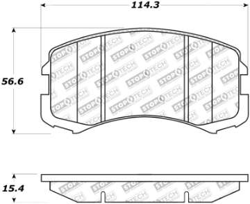 Picture of StopTech Street Touring Brake Pads