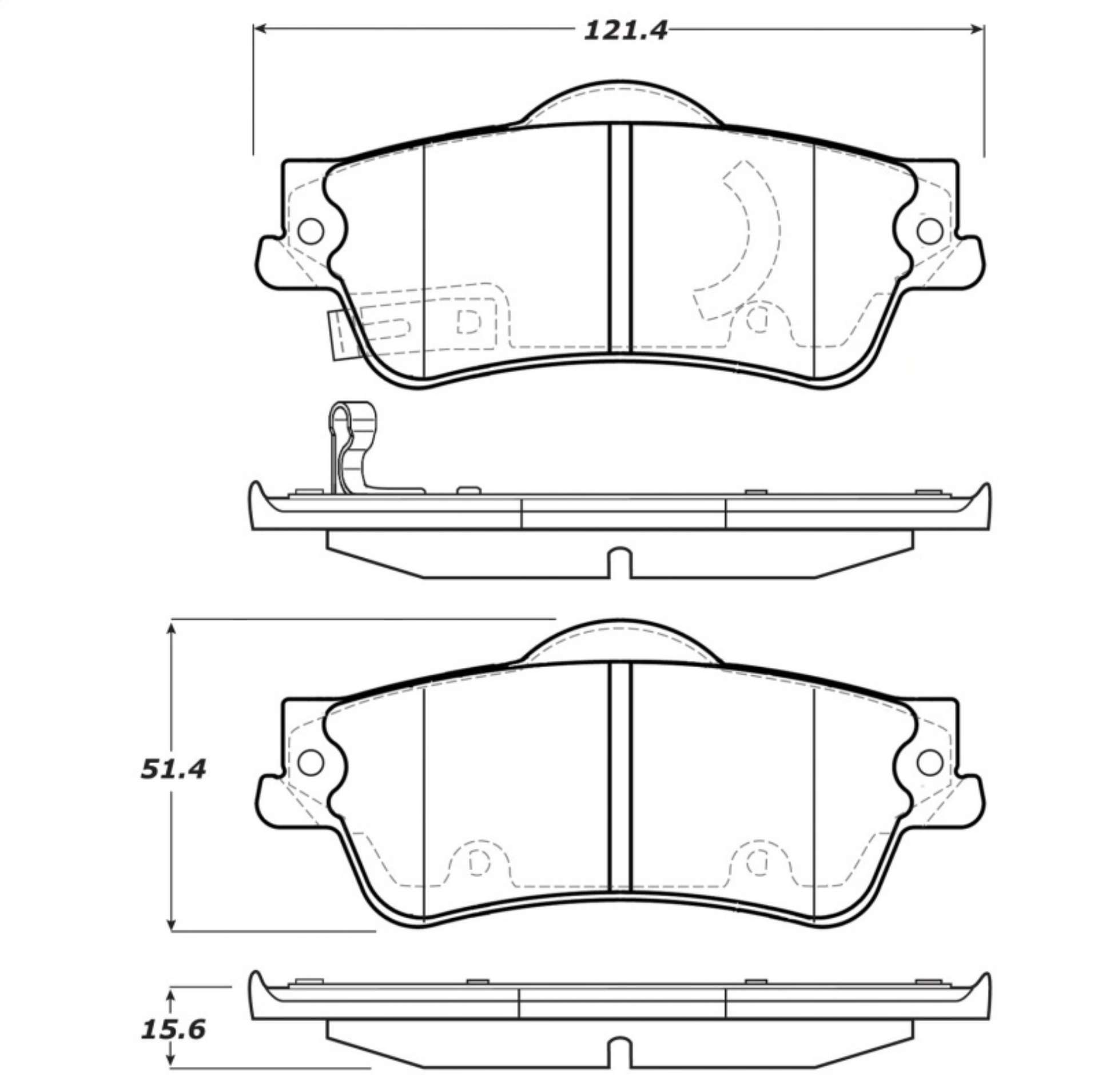 Picture of StopTech Street Touring Brake Pads