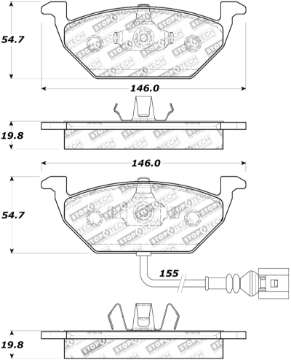 Picture of StopTech Street Touring Brake Pads