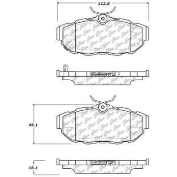 Picture of StopTech Street Touring Brake Pads