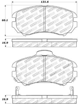 Picture of StopTech Street Touring Brake Pads