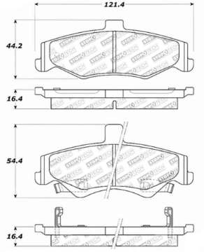 Picture of StopTech Street Touring Brake Pads