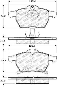 Picture of StopTech Street Touring Brake Pads