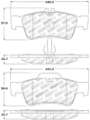 Picture of StopTech Street Touring Mercedes Benz Rear Brake Pads