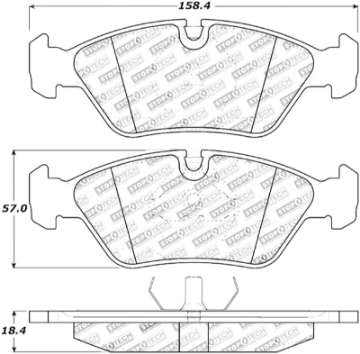 Picture of StopTech Street Touring Brake Pads