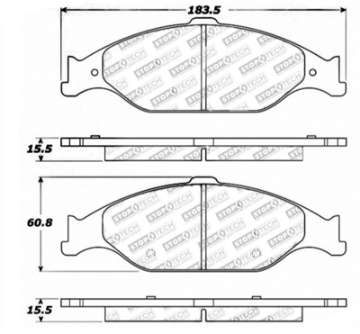 Picture of StopTech Street Touring Brake Pads