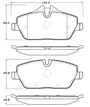 Picture of StopTech Street Touring Brake Pads