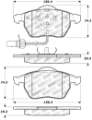 Picture of StopTech Street Touring Brake Pads