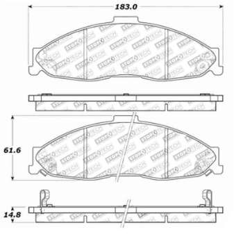 Picture of StopTech Street Touring Brake Pads