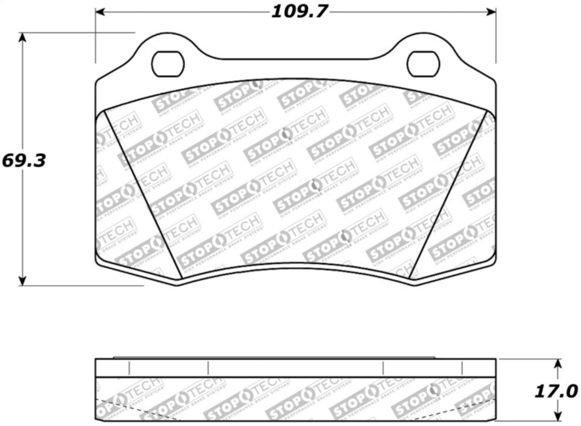 Picture of StopTech Street Touring Brake Pads