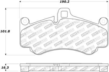 Picture of StopTech Street Touring Brake Pads