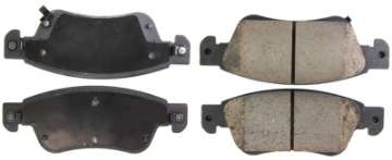 Picture of StopTech Street Touring 07-08 Infiniti G35 2WD Sedan Front Brake Pads