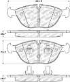 Picture of StopTech Street Touring Brake Pads