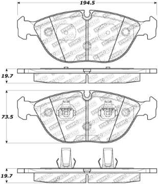 Picture of StopTech Street Touring Brake Pads