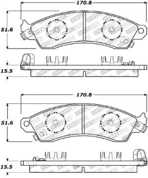 Picture of StopTech Street Touring Brake Pads