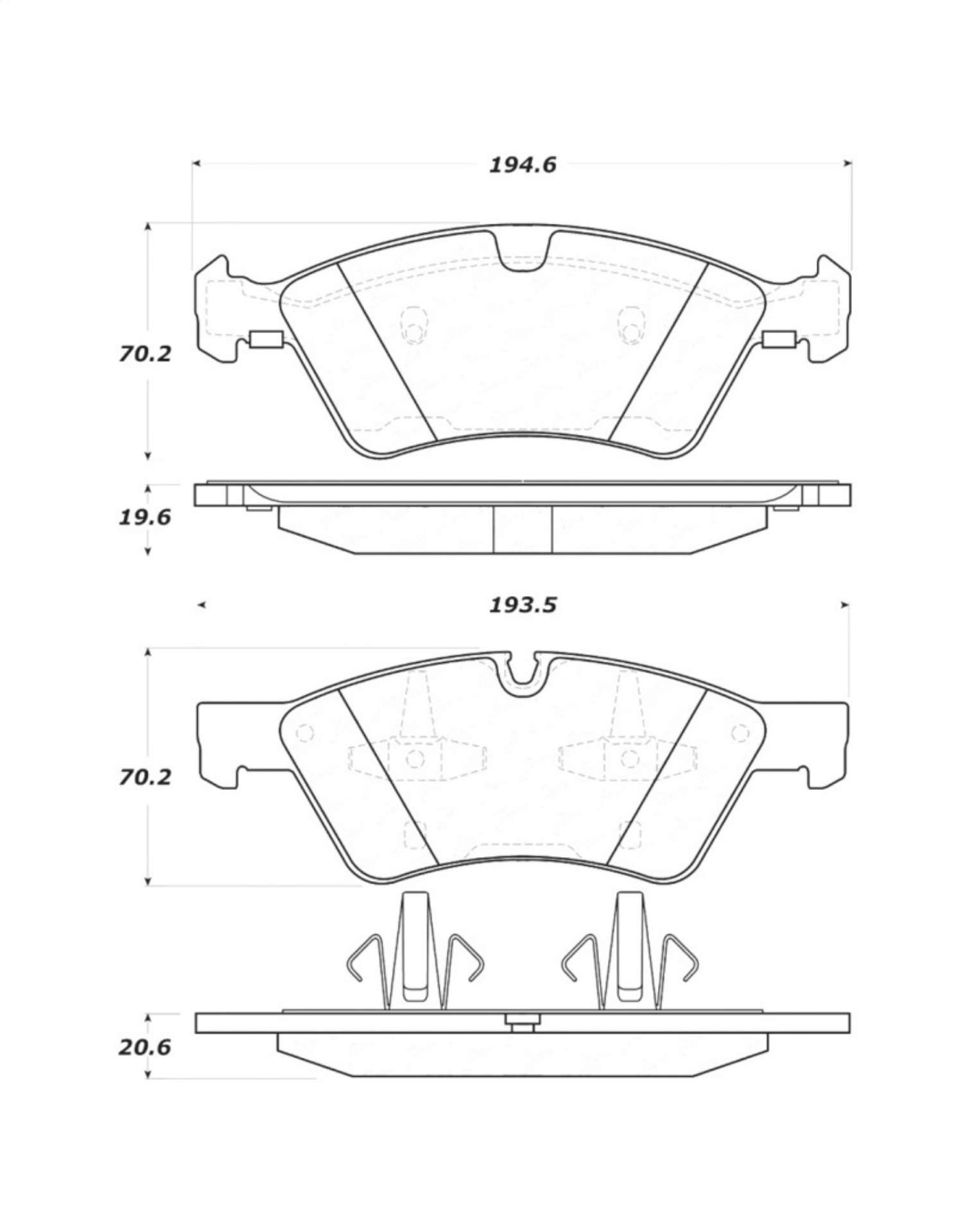 Picture of StopTech Street Touring Brake Pads