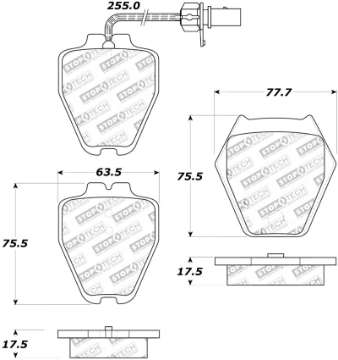 Picture of StopTech Street Touring Brake Pads