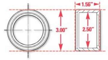 Picture of SPC Performance Weld-In Ring Kit 2-50 in- ID