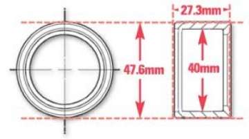 Picture of SPC Performance Weld-In Ring Kit 40 mm ID