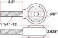 Picture of SPC Performance XAXIS Rod End Ball Joint