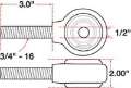 Picture of SPC Performance XAXIS Rod End Ball Joint